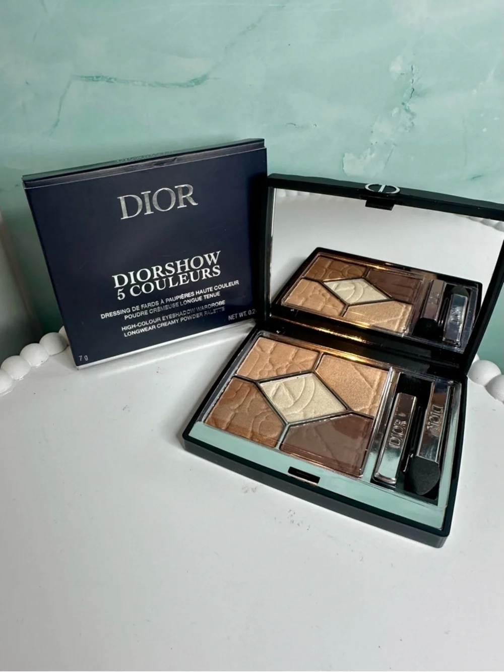 Dior 5 Couleurs Limited Edition Eyeshadow Palette~557 Brown Cashmere~New RARE
